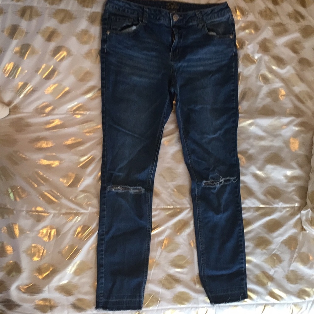 A pair of jeggings bought at justice